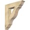 Ekena Millwork Funston Traditional Rough Sawn Bracket, Douglas Fir, 6"W x 30"D x 34"H BKT06X30X34FST01RDF - alternate 1